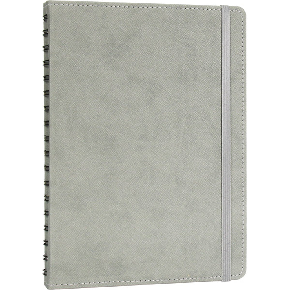 Promosyon Spiralli Termo PU Deri Sert Kapak Tarihli Ajanda (17.5x24 cm) AJ01015
