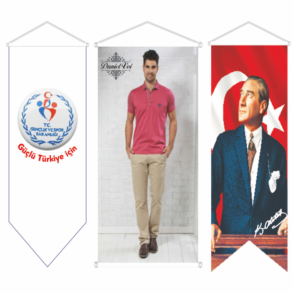 (75x200cm) Kırlangıç Bayrak BR01009