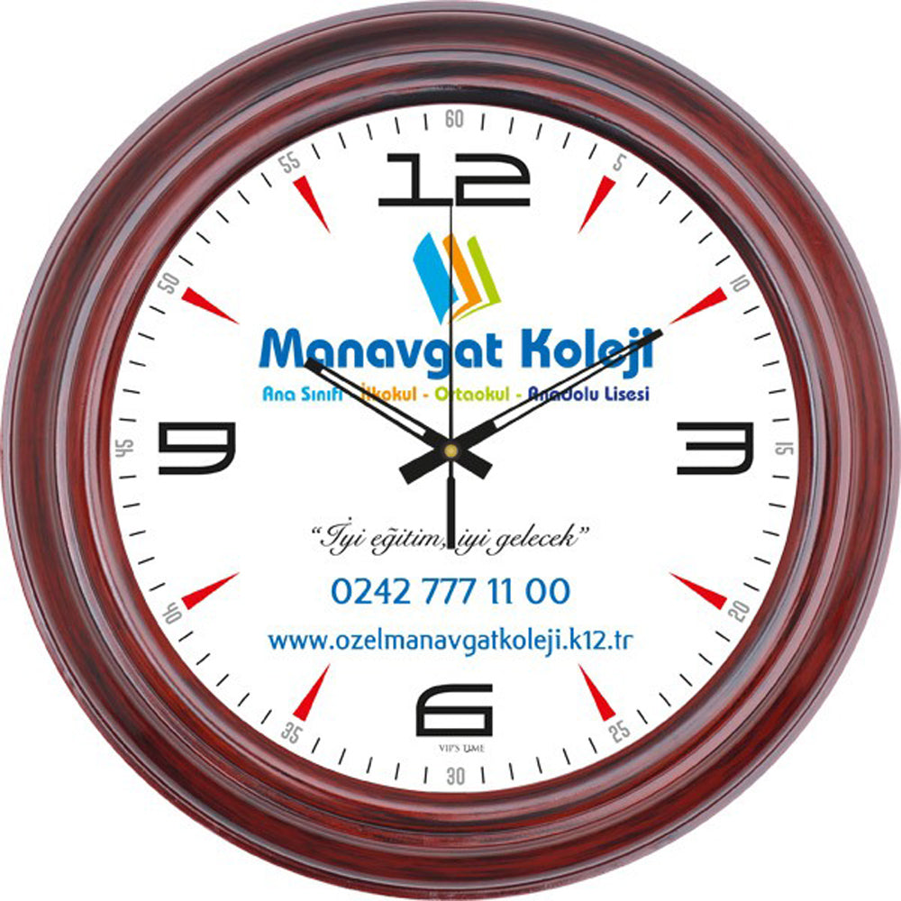 Promosyon 32 Cm Bristol Kadran Duvar Saati CL01003