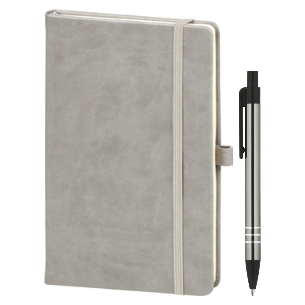 Promosyon Tarihsiz Defter + Metal Kalem Kutulu Hediyelik Set GT01002