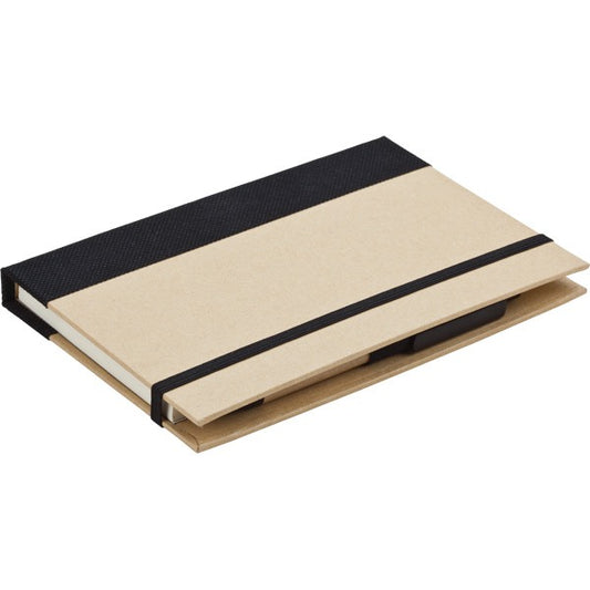 Promosyon Geri Dönüşümlü Kraft Yapışkan Notlu Defter (12x17,5cm) RC01011
