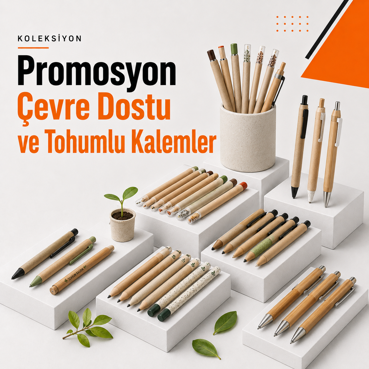 Promosyon Çevre Dostu ve Tohumlu Kalemler