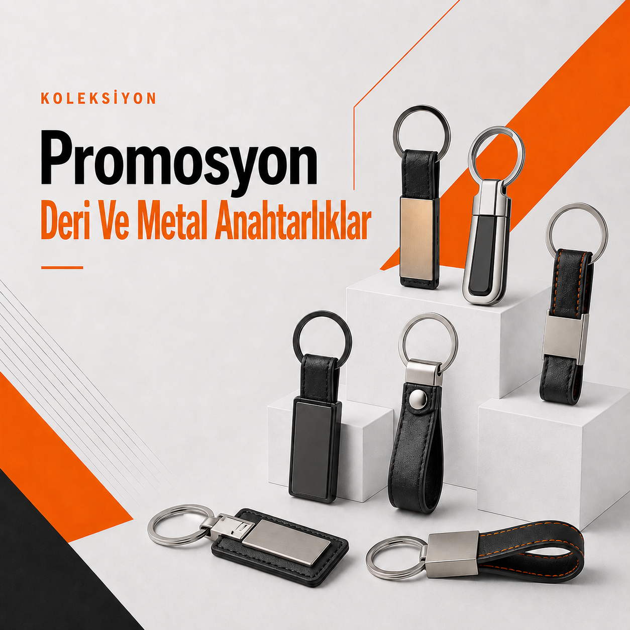 Promosyon Deri Ve Metal Anahtarlıklar