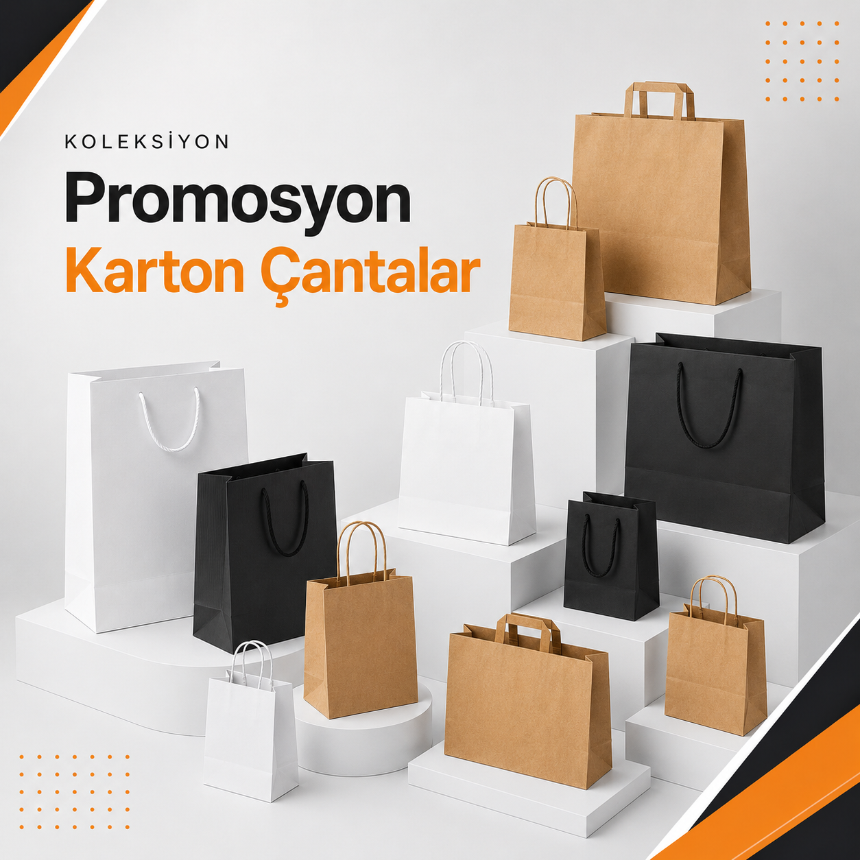 Promosyon Karton Çantalar