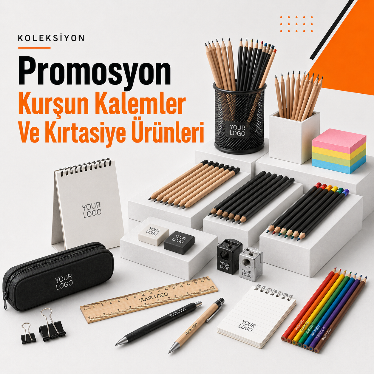 Promosyon Kurşun Kalemler Ve Kırtasiye Ürünleri