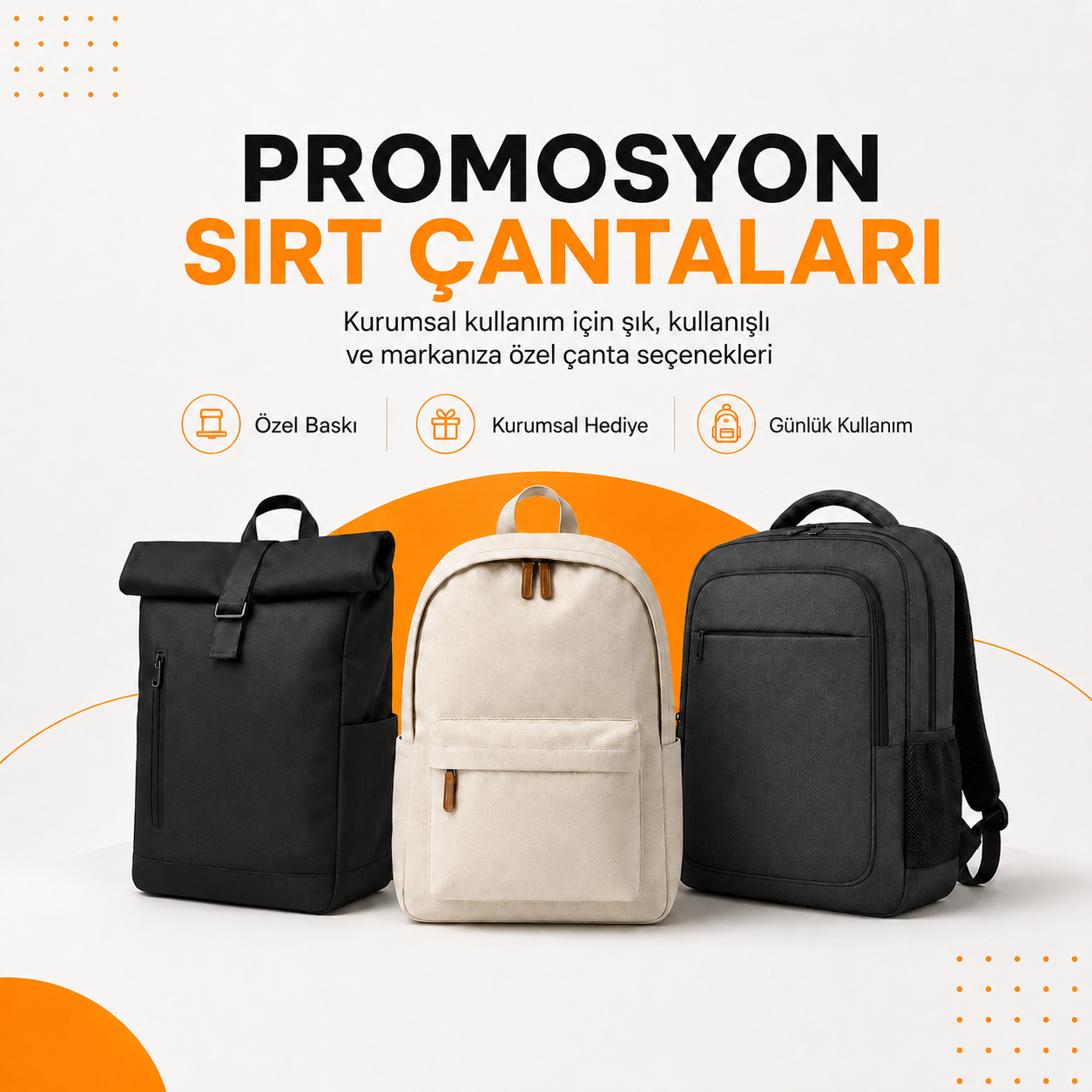 Promosyon Sırt Çantaları