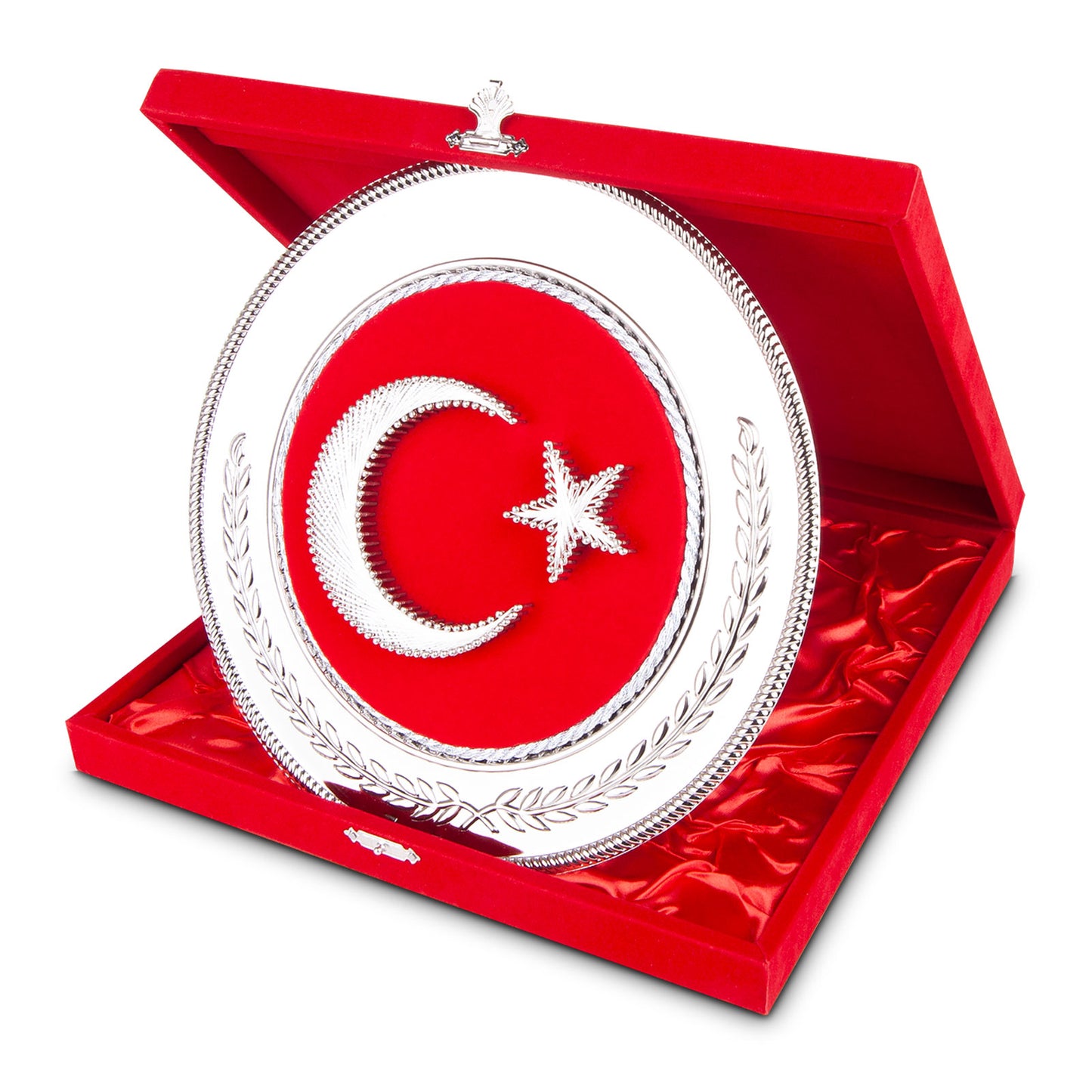Yuvarlak Bayrak Plaket PK01008