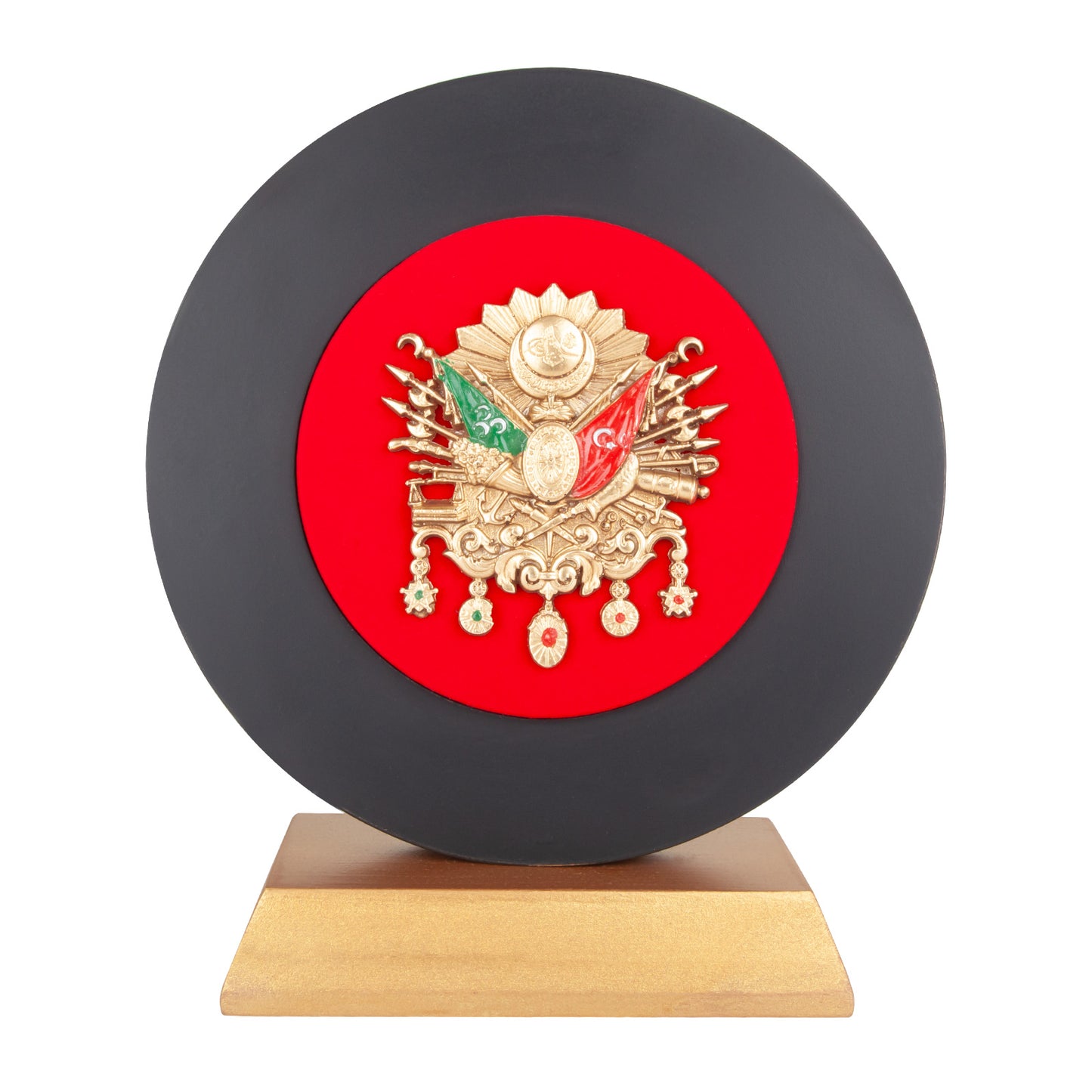 Osmanlı Arması Kabartmalı Plaket PK01011