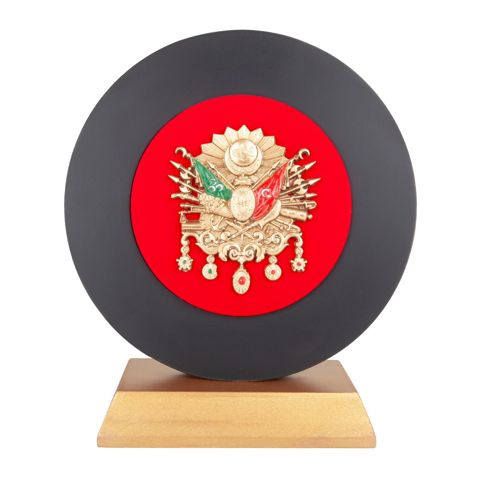 Osmanlı Arması Kabartmalı Plaket PK01011
