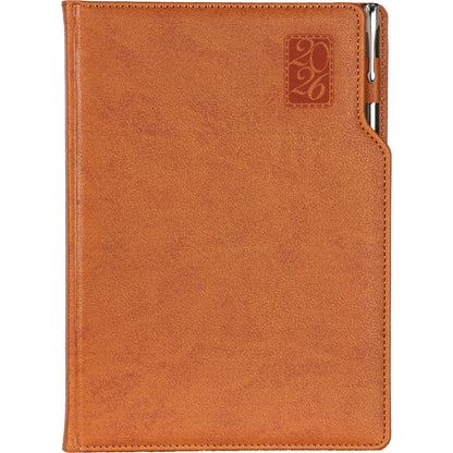 Promosyon Termo PU Sert Deri Kapak Tarihli Ajanda (17x24 cm) AJ01004