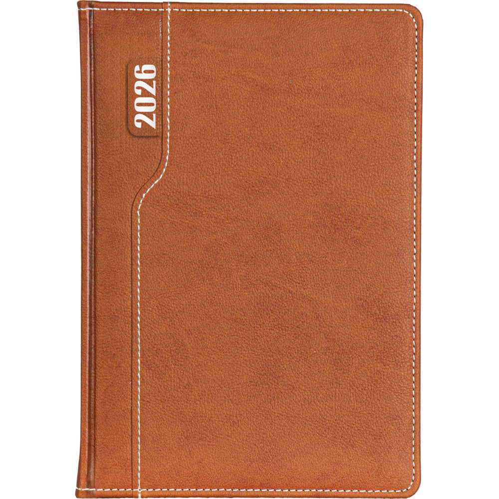 Promosyon Termo PU Deri Sert Kapak Tarihli Ajanda (17x24 cm) AJ01008