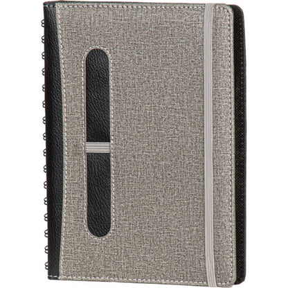 Promosyon Spiralli Termo PU Deri Sert Kapak Tarihli Ajanda (16.5x22 cm) AJ01010