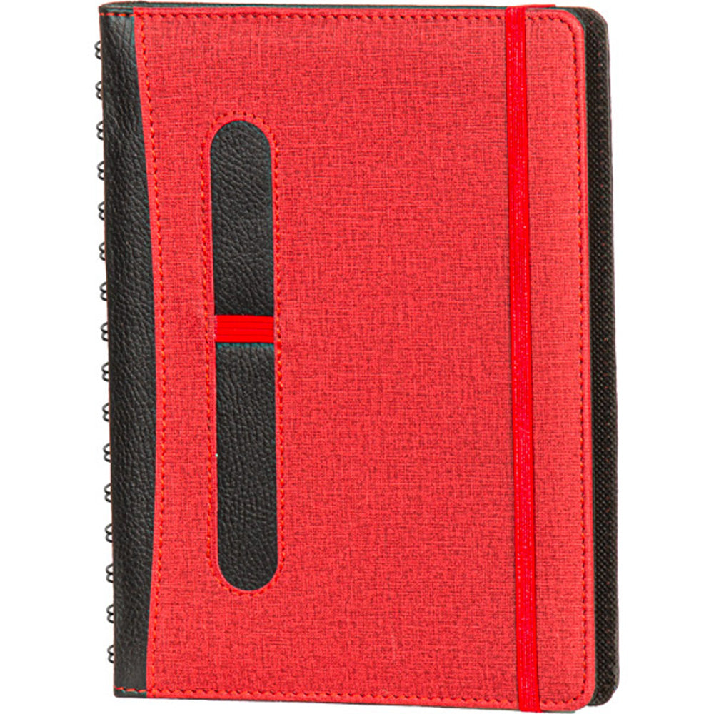 Promosyon Spiralli Termo PU Deri Sert Kapak Tarihli Ajanda (16.5x22 cm) AJ01010