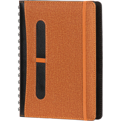 Promosyon Spiralli Termo PU Deri Sert Kapak Tarihli Ajanda (16.5x22 cm) AJ01010