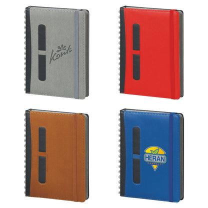 Promosyon Spiralli Termo PU Deri Sert Kapak Tarihli Ajanda (16.5x22 cm) AJ01010