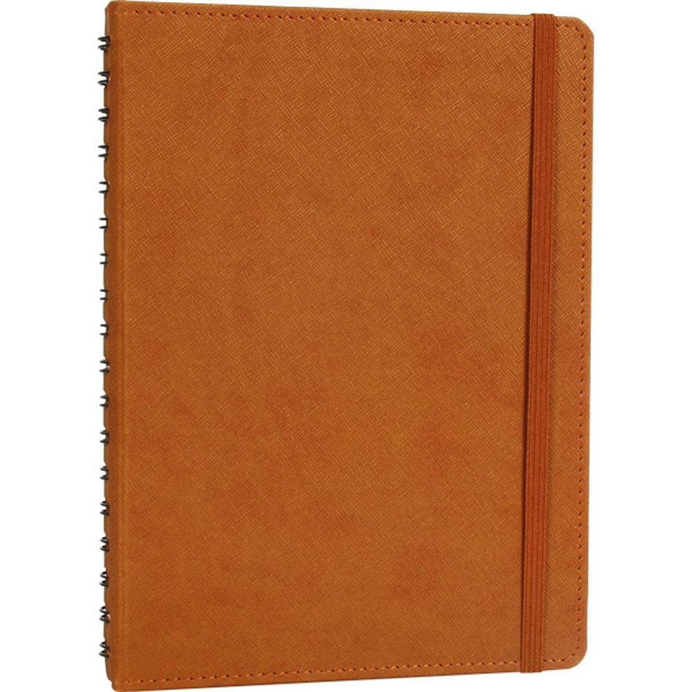 Promosyon Spiralli Termo PU Deri Sert Kapak Tarihli Ajanda (17.5x24 cm) AJ01015