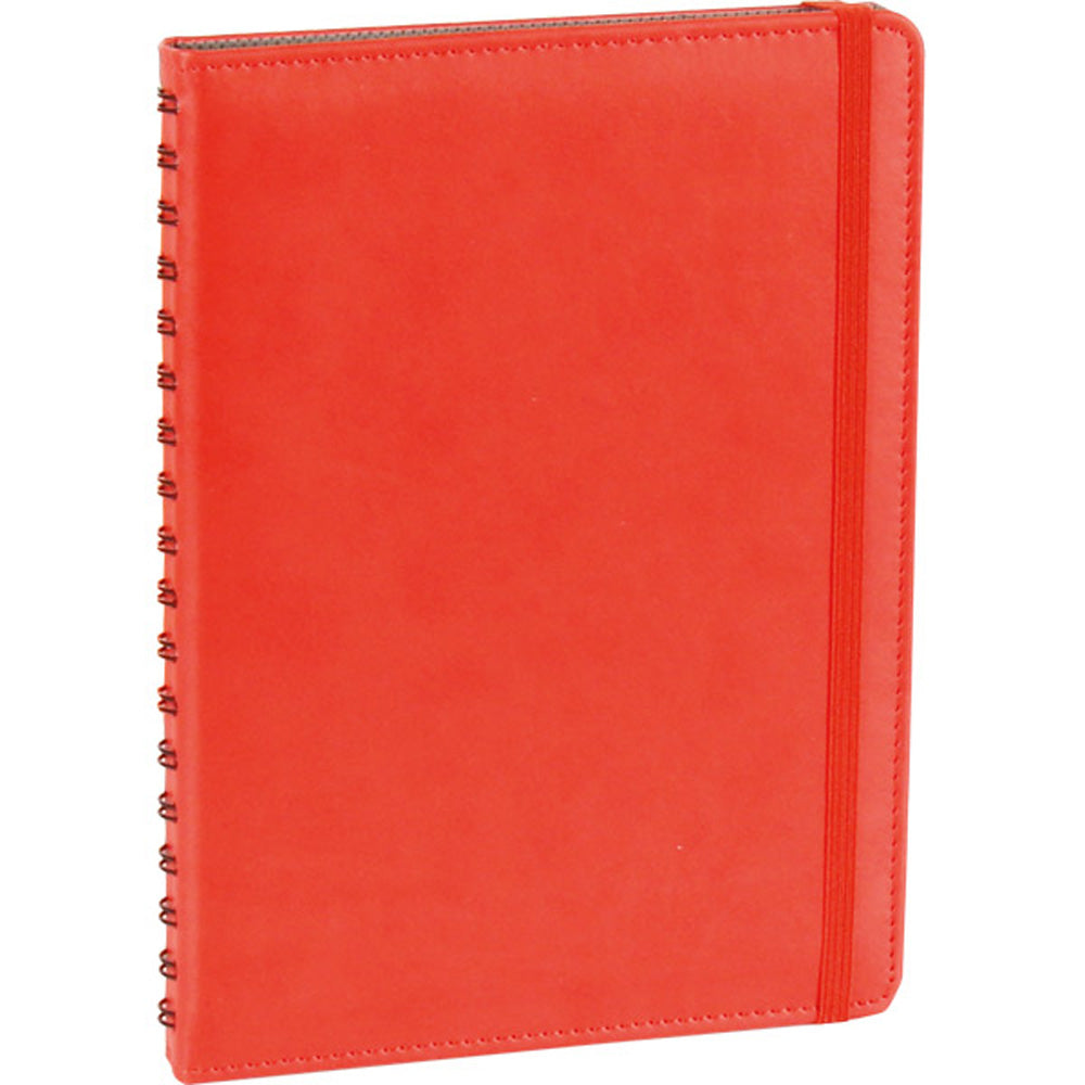 Promosyon Spiralli Termo PU Deri Sert Kapak Tarihli Ajanda (17.5x24 cm) AJ01016