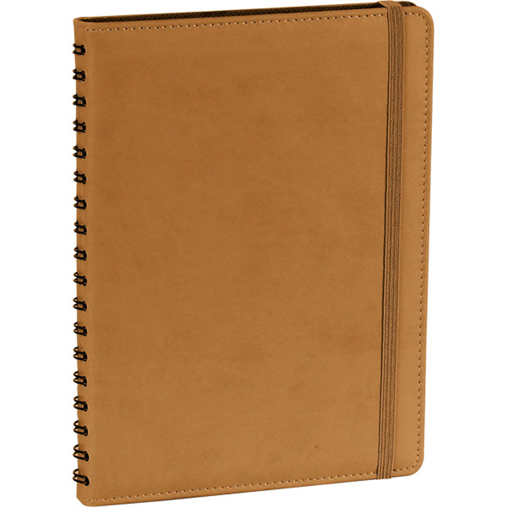 Promosyon Spiralli Termo PU Deri Sert Kapak Tarihli Ajanda (17.5x24 cm) AJ01016