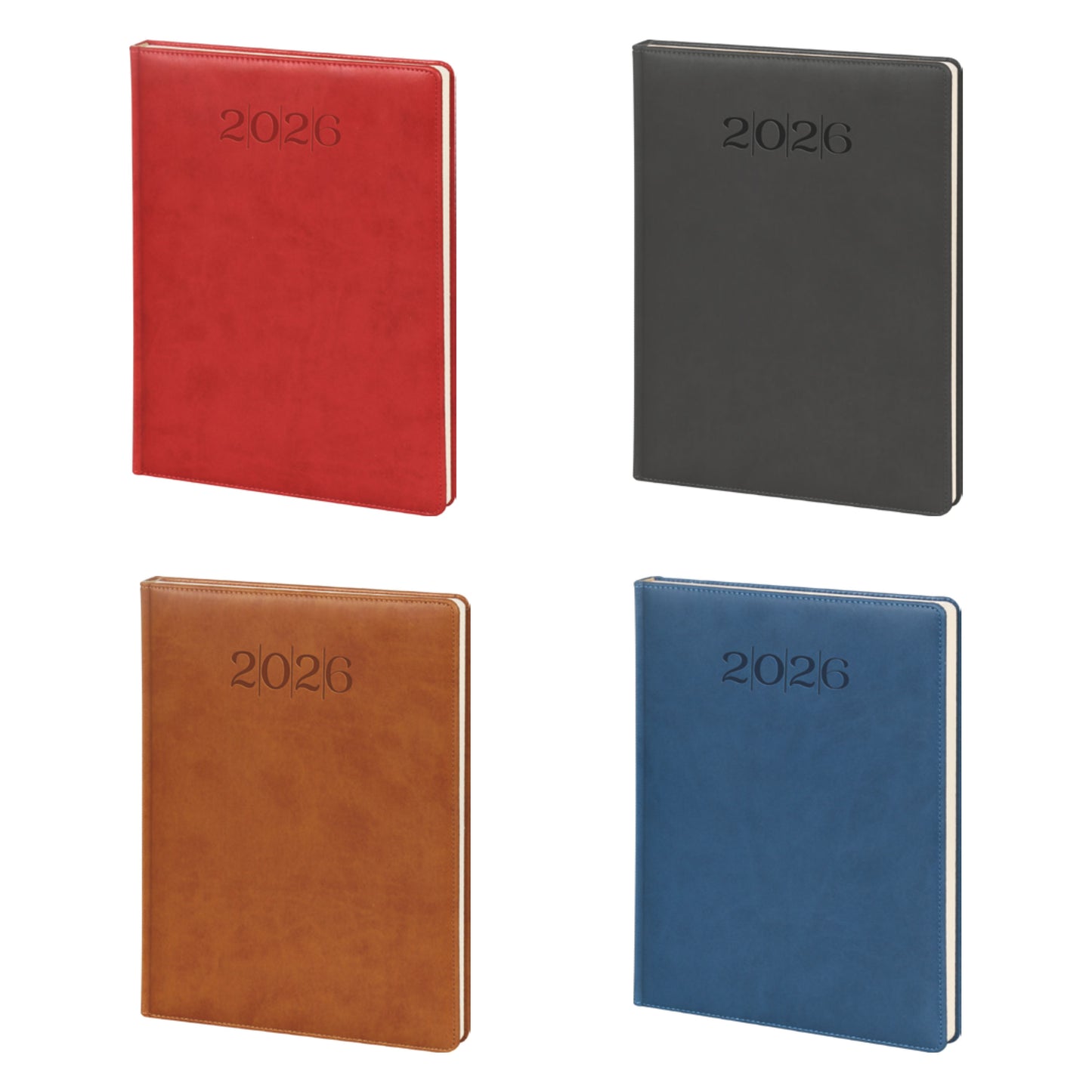 Promosyon Termo PU Deri Sert Kapak Tarihli Ajanda (20x28 cm) AJ01019