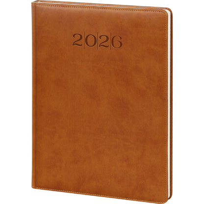 Promosyon Termo PU Deri Sert Kapak Tarihli Ajanda (20x28 cm) AJ01021
