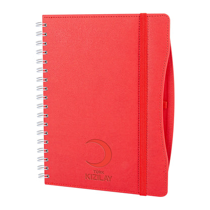 Promosyon Termo Deri Kapak Spiralli Tarihli Ajanda (17X24 CM) AJ01034 · AJ01034-03