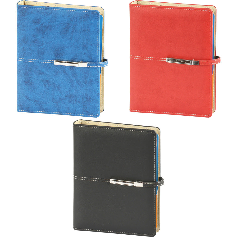 Promosyon Hesap Makineli Termo Deri Sert Kapak Organizer Ajanda (18x23 cm) AJ02006