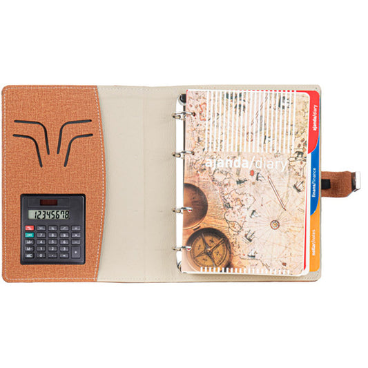 Promosyon Hesap Makineli Sert Kapak Organizer Ajanda (18x23 cm) AJ02009 · AJ02009-02