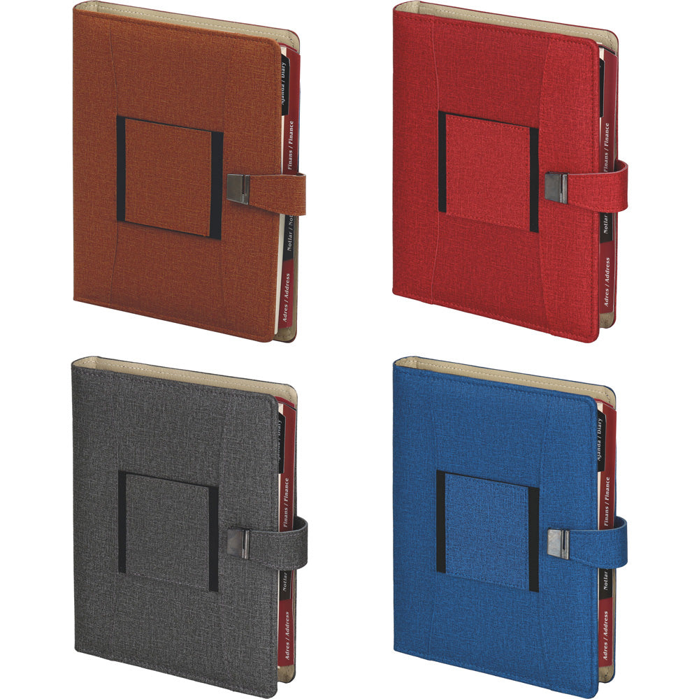 Promosyon Hesap Makineli Sert Kapak Organizer Ajanda (18x23 cm) AJ02009 · AJ02009-03