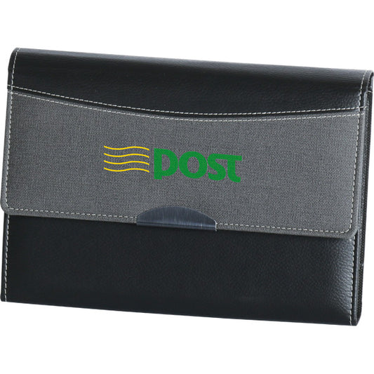 Promosyon Hesap Makineli Termo Deri Sert Kapak Organizer Ajanda (19x26,5 cm) AJ02010 · AJ02010-01
