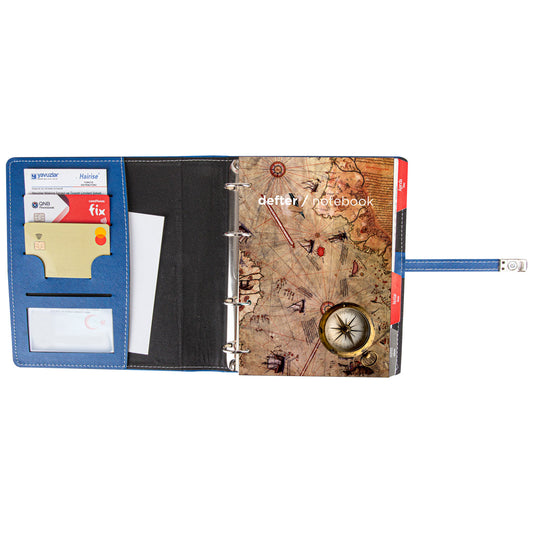 Promosyon Mıknatıslı Termo Deri Organizer Ajanda (18x21,5 CM) AJ02011 · AJ02011-02