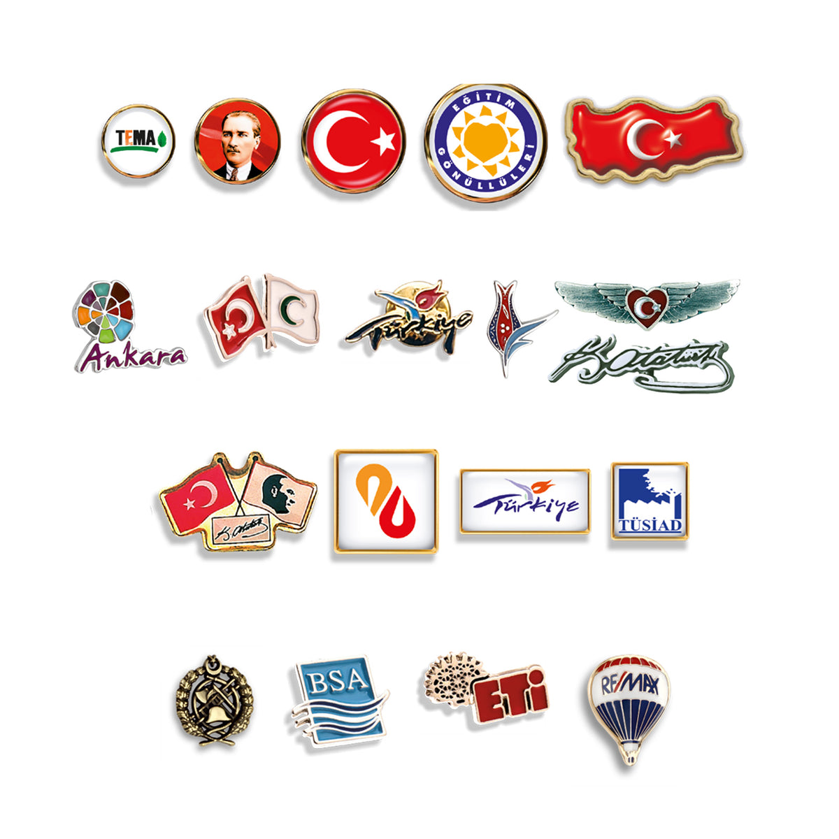 Promosyon Özel Döküm ve Domeks Kabartmalı Ürünler AK01067 · AK01067-01