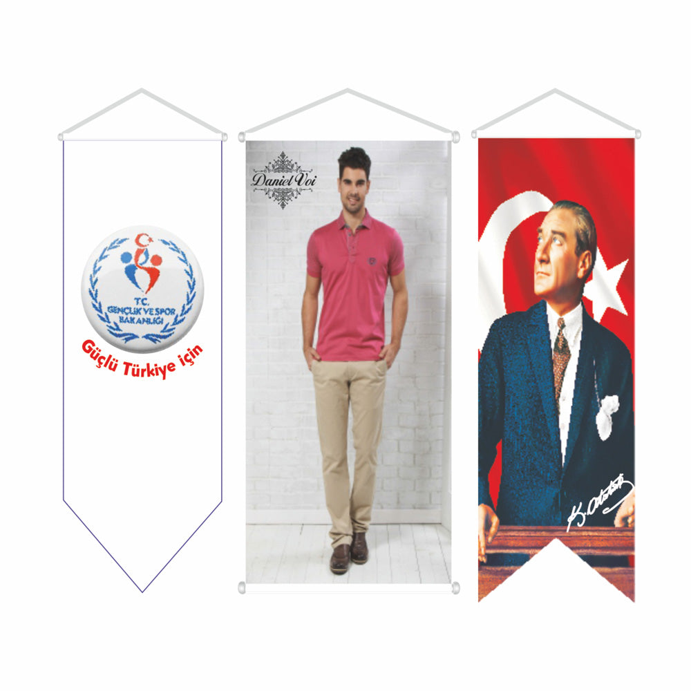 (50x150cm) Kırlangıç Bayrak BR01004