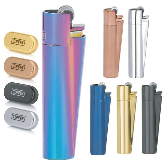 Promosyon Clipper Metal Taşlı Siboplu Çakmak CK01010
