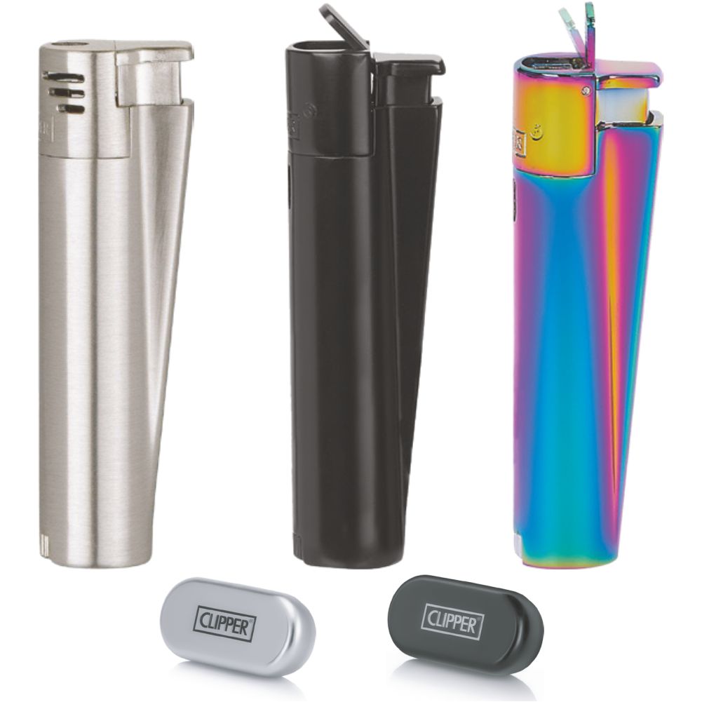Promosyon Clipper Metal Turbo Siboplu Manyetolu Çakmak CK01011
