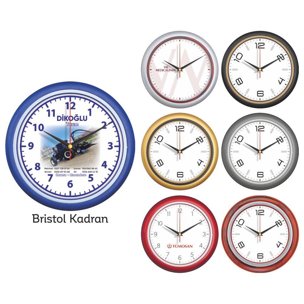 Promosyon 28 Cm Duvar Saati CL01001