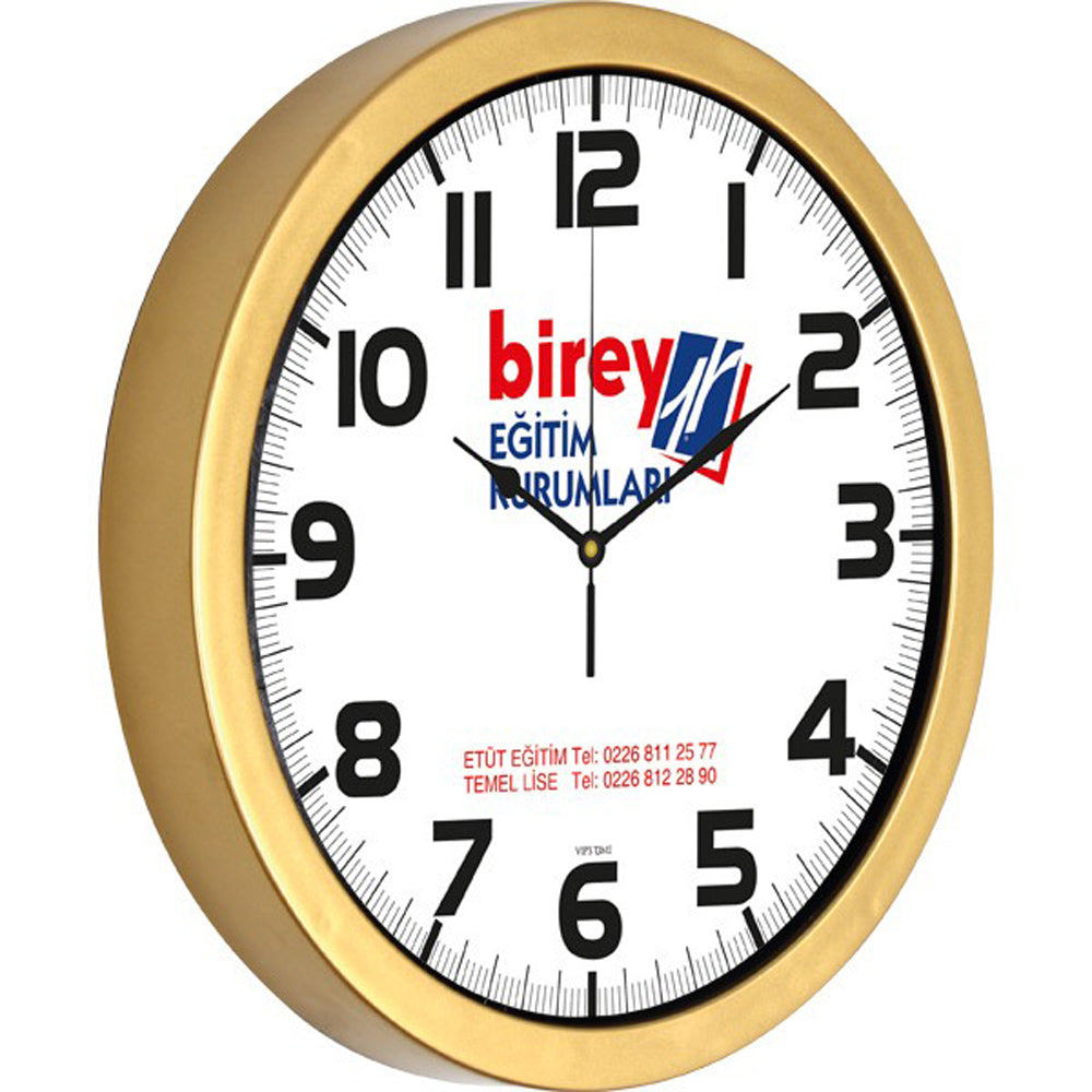 Promosyon 30 Cm Bristol Kadran Duvar Saati CL01006