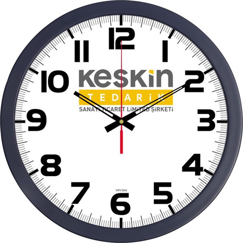 Promosyon 35 Cm Bristol Kadran Duvar Saati CL01013