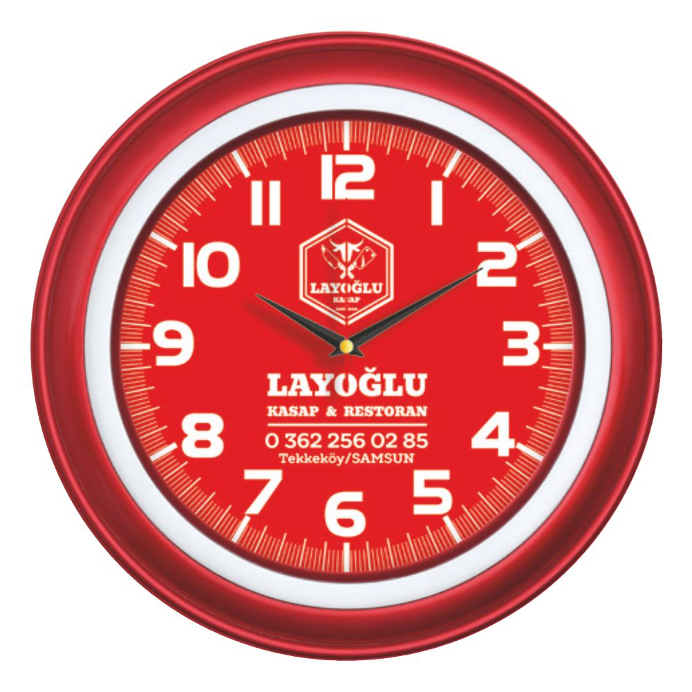 Promosyon 40 Cm Bristol Kadran Duvar Saati CL01014