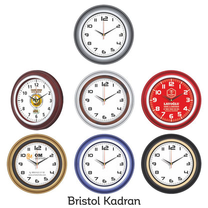 Promosyon 40 Cm Bristol Kadran Duvar Saati CL01014
