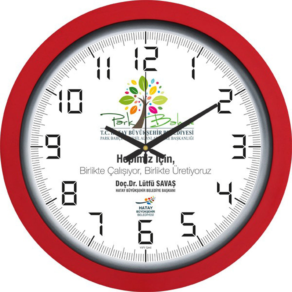 Promosyon 40 Cm Bristol Kadran Duvar Saati CL01016