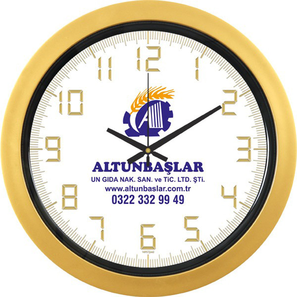 Promosyon 40 Cm Bristol Kadran Duvar Saati CL01016