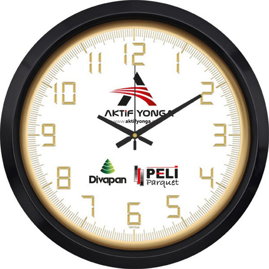 Promosyon 40 Cm Bristol Kadran Duvar Saati CL01017
