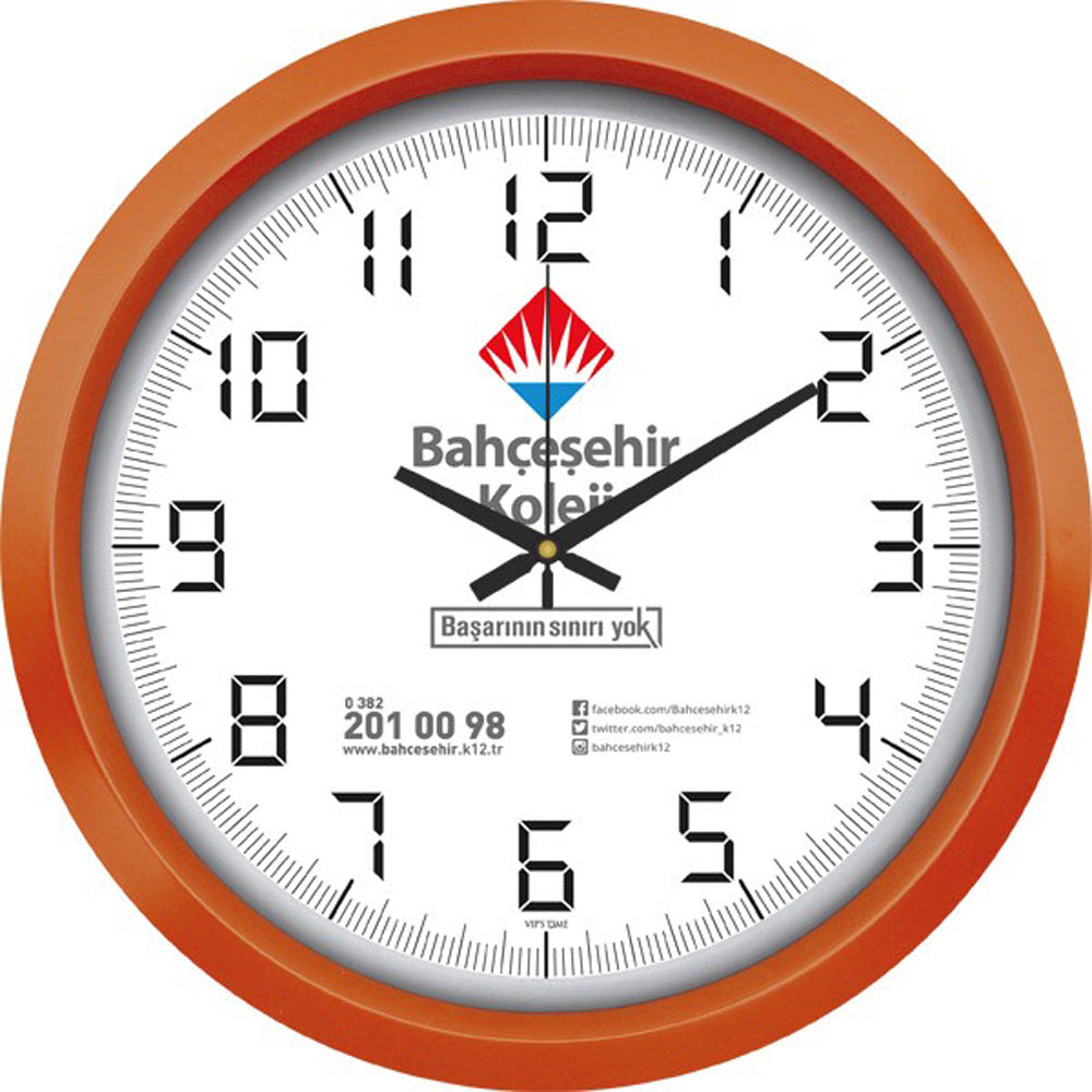Promosyon 40 Cm Bristol Kadran Duvar Saati CL01017