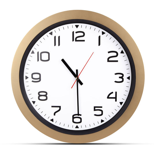Promosyon 35 Cm Plastik Kasa Duvar Saati CL01026 · CL01026-01