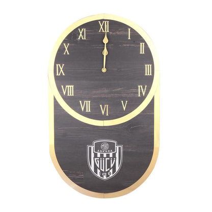 Promosyon 50x30 Cm Ahşap Kasa Duvar Saati (300X500 MM) CL01029 · CL01029-01