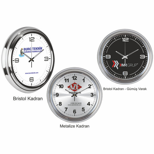 Promosyon 33 Cm Bristol Kadran Duvar Saati CL02004