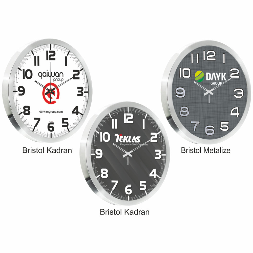 Promosyon 35 Cm Bristol Kadran Duvar Saati CL02005