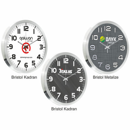 Promosyon 35 Cm Bristol Kadran Duvar Saati CL02005