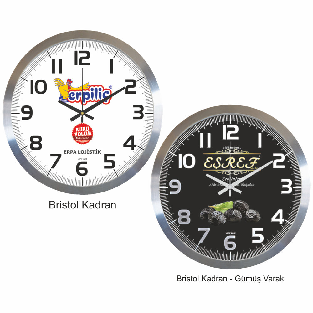 Promosyon 35 Cm Bristol Kadran Duvar Saati CL02006