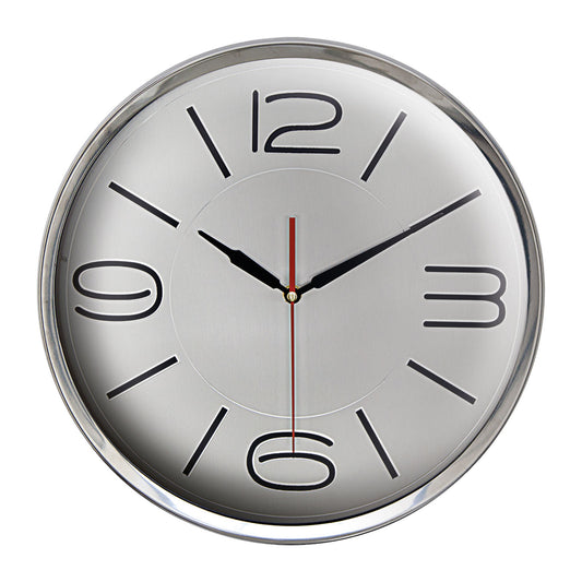 Promosyon 38 Cm Metal Kasa Duvar Saati CL02007 · CL02007-02